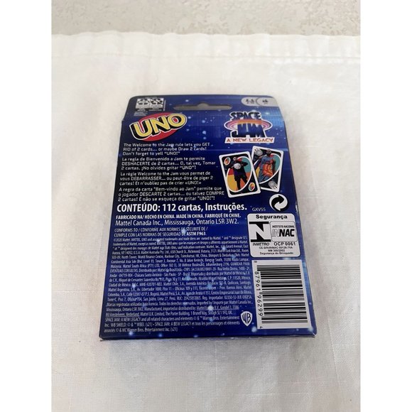 Mattel Toys Space Jam A New Legacy Uno Game Featuring Lebron James